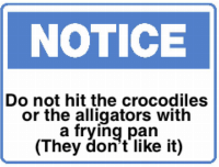 Just follow it please they don’t like frying pan to the noggin