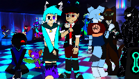 After about two months of editing, shading, and creating the characters, the prom night scene is done!! I may have messed up the 3/4 shot with one of the random characters I put in the scene.