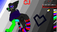 First time creating a feral reference sheet and my first time drawing a feral ampwave.