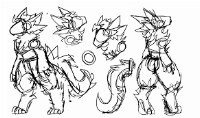 Here we go, today I start making my ultimate protogen sona! I need some ideas though, gimme suggestions.