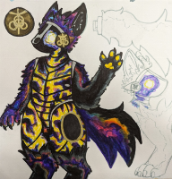 MY ELDEN BEAST INSPIRED PROOOOT. I COMMISSIONED THIS FROM MY FRIEND