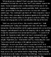 Here's another one bc I haven't gotten notifs in like a week so lol
lol I've also lost all motivation for writing the rest of Chapter Twenty-Five
TwT

I need to work on the physics of Yucca and Arid's tent :D
like is bro blind
there must be like a shadow or something and how did he not see them literally emerge from thin air if it is really that hidden XD
Idk I just needed a way to structure a hiding place/base for them