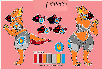 preston the protogen is a fun loving little toaster that is good at singing dancing entertaining and well killing