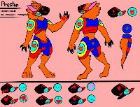 It's Preston the protogen but he got an upgrade he is now an uncommon protogen he's also a lot more colorful. Also shout out to toastertheprotogen for the uncommon protogen base