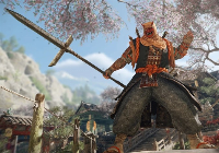 Another character i like is the Shohi, this fella here has 7 WEAPONS and can use all of them (the pic only shows 6 but one is behind the head)