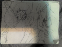 I'm a traditional artist. So bear with me! But I've been getting better with art!