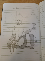 drawing bugs as humans part 1~

the fembee~