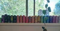 I've drunk a lot more than that I just don't collect double ups...
This is excluding my smaller anime can collection...I'm might post that sometime.