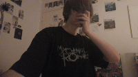 its got my chem on it :D
Also you can't rlly call this a face reveal....try head reveal :)
Ignore my clusterfuck ah bedroom in the background...