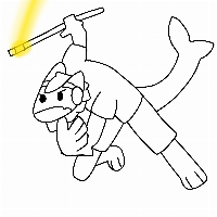 Shaft with Philippines weapon