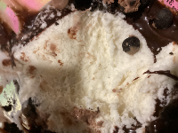 ice cream that looks like otherworldly ground