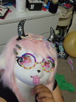 It's me =). Also, I have been considering making a dinomask head (except I have no foam, and not enough fur).