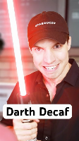 May the coffee beans be with you.