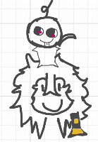 weird quote of the day- "Don't make me mad..or...else..I-i w-will have to unleash THE ALPHA INSIDE OF ME!!!!1!!"

Just a gentle reminder of who you are talking to. In case you are wonderful this is how I draw myself, I am full of joy in the discovery that I am okay just the way I am. 

I am a seventeen year old male-ish (he/they) gay furry who doesn't really care about meanies most of the time. But don't be mean to me. I don't like it very much.

I'll be seeing you1111!!!1!!1