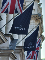 On a vacation to London and saw THIS masterpiece of a flag

I low key wanna move here when I graduate but until then I gotta suffer the UNBEARABLE TEXAS HEAT
There are like a ton of pride flags hung up everywhere which makes me happy but my parents laugh at them and joke about them so it might not be a good time to come out yet :/
Also sry for not posting for a while I forgot this site existed