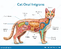 I was just studying cat anatomy and ts came up.
Wtf why does it have like a worm belly thing qup