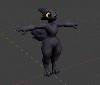 Akittu made this model of the Experiment from Casualties Unknown and I LOVE IT
I've played too much of this game to NOT jump on the occasion right when the video was recommended to me
AND IT'S VRC COMPATIBLE TOO
I promise (maybe) he will not suffer

I've also been trying to get an edit of the base I use for Naleg, but gumroad hates me for some reason so... that'll wait I guess
But once I get this I'll make one, maybe multiple posts to show other OCs I've thought about a while back... Maybe one of them will be in a conlang too if I worked enough on it.
I'll have to make the textures first. And colors... god I hate color palettes