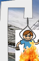 his hands were too horrendous we had to... respectfully execute him
nah we hung him and set him on fire >:3