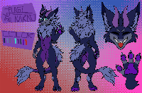 I didn't like the color scheme of the first design, So I went for something BETTER!!! ...in my opinion.
He looks a bit extra floofy.
Yes, More goober-y too.

LUKA LUVZ U
An original fursona by LUKA!
Image Credit; Found base off Etsy and spent five dabloons.
Today's Song; Habanera - Georges Bizet [1875]