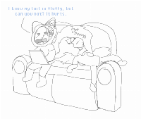 (Note: A cat’s tail is part of their spine)