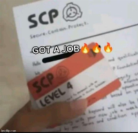 probably dangerous, but at least I can do something right! *Dies from SCP 049*