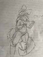 This gay little creature
...WE luv protogens
----------------------------
made this sketch a while ago now....
and i never finished it....
--------art--------
ME! (Enzo)