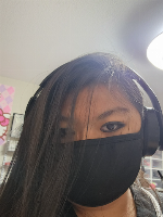 Yeah :3
Random bit abt makeup: I've been looking into goth culture (no, I didn't hear about it through TikTok), so I've been trying out eyeliner. The first bunch of times was me playing into my eyebags.