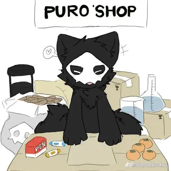 What will you buy:
*oranges
*new shorts
*a dark latex mask
*water
*a night’s rest (free w/ free hug, oranges and cuddles)

Randomly found it when tryna find art of the Puro orb.
