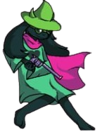 WOAH ralsei is tired of healing 
he'll pacify in a different way

I found it on reddit 