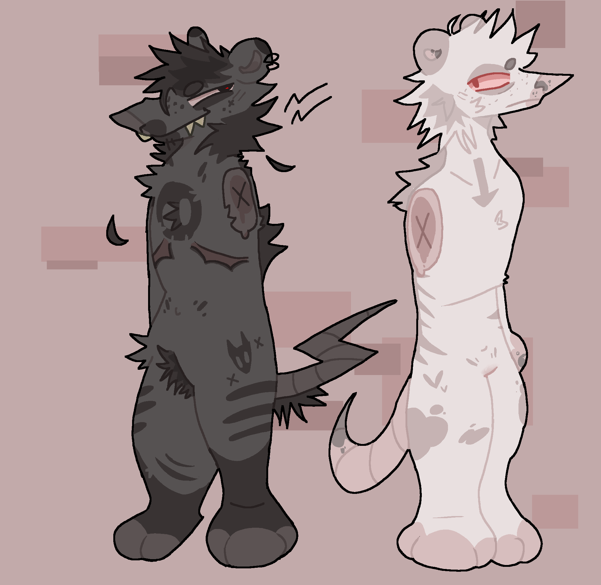 Bitch rats both are sold 