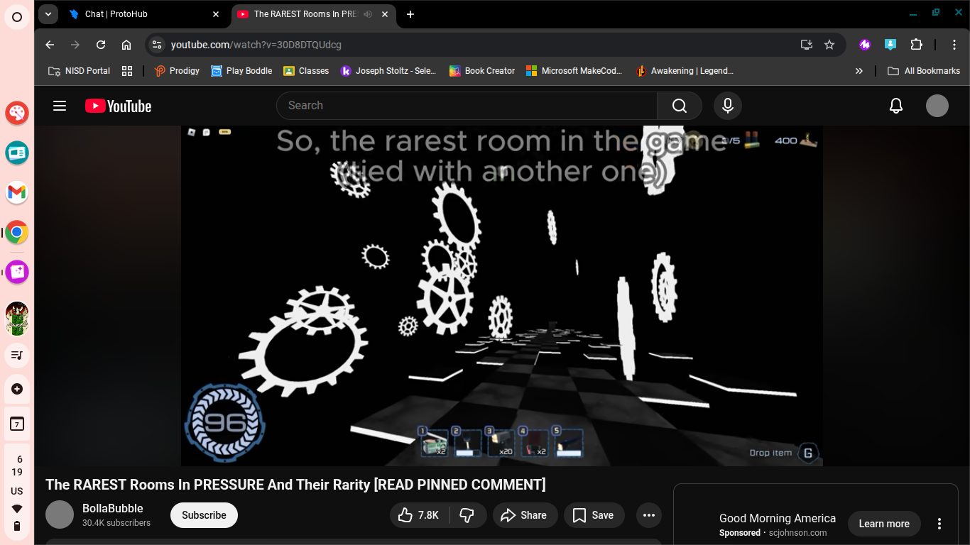sooo this is the rareist room in Roblox pressure having a 1/83k chance in spawning and ME AnD MY SISTER FOUND IT WHILE PLAYING BUT AND WE TOOK A SCREEN SHOT BUT BECUASE WE THOUGHT IT WASNT IMPORTENT WE DELETED THE IMAGE!!!! WHY!!!!???