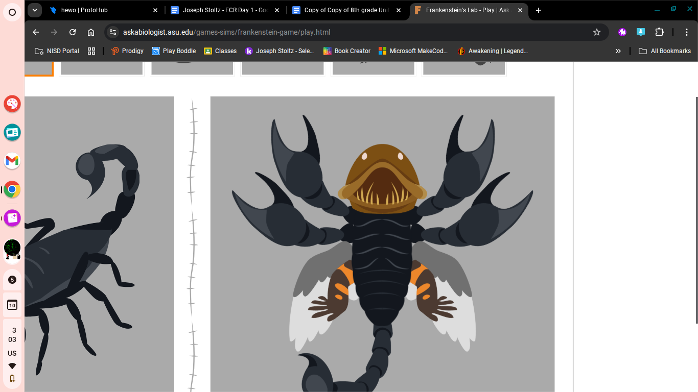 and extremely venomis, nocturnal, and have a harder bite force than a aligegator, and make it fly at 50 kph and run at 80 kph. don't let me design earth 2.0