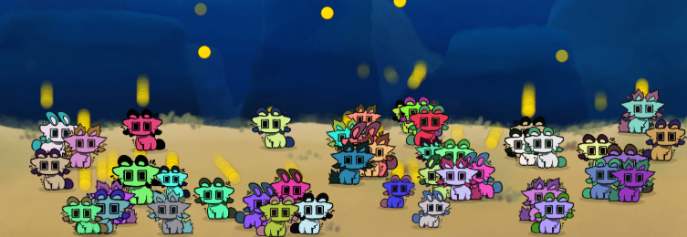 sea bunnys ;3
YA CANT STOP ME >;3