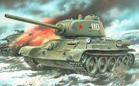 T-34
at the time it was in use from 1940-1950 it was considered invincible with its sloped armor the only tanks that could kill it at the time were the American tanks