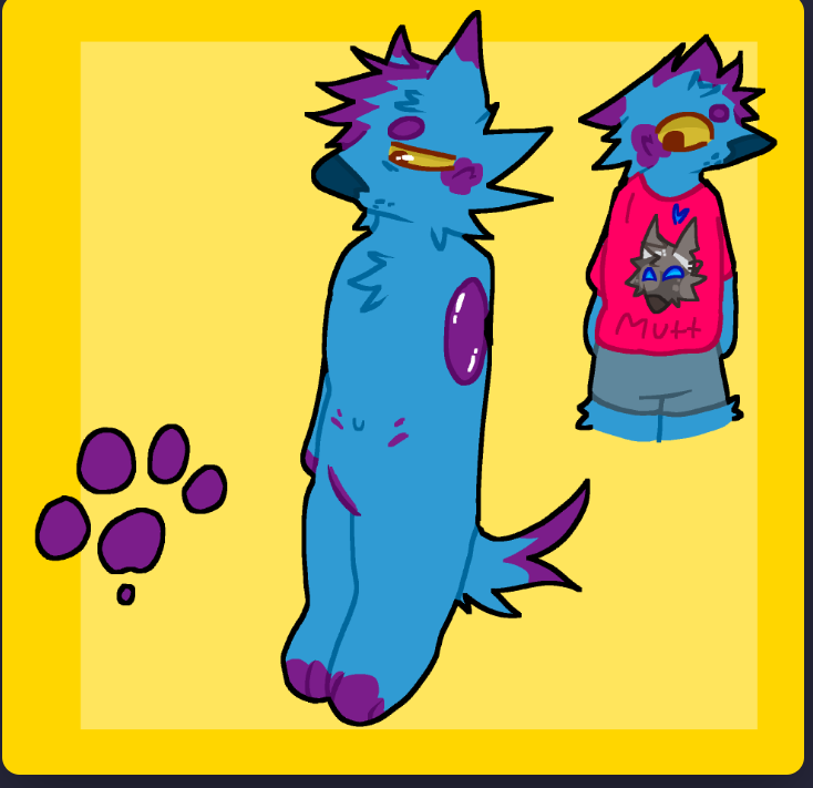 this is not fishhs OC SCARCAST made the original one this ones a fake do not buy from him because scar did not give permission to sell this