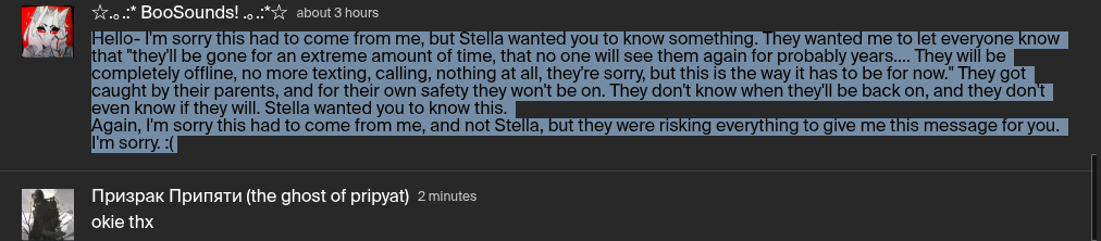 good bye stella