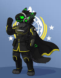 He is a male wolf proot. His name is Burnt. Height is 6'5. Single. gay.
Found art