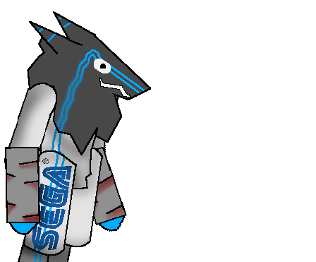 this is my 1th drawed sergal and idk how to make tha face