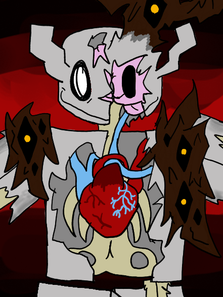 so his passive makes it so every survivor has a sanity bar that the more it gos down the more damage they take and the more their screen shakes, at 50% or bellow the chase theme will change to be more intence and at 0% sanity you explode. his m1 deals 30 damage, he has a dash ability that deals 25 damage is short but if hits removes 30% sanity, he can place down 10 tvs that act like camras if you click on them ( they have a 2d icon that you can click on even if they are on the other side of the map ) you can look threw and if you m1 it will teleport you to the tv, he can place down basicly 5 digital footprints ( not what they are call )