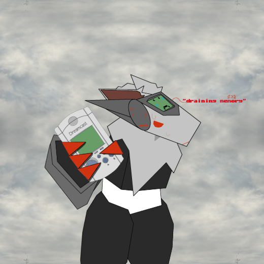 wait he is draining mem-
(DP falls)OH DAMN
SERGA
BRING THE VMU CARDS