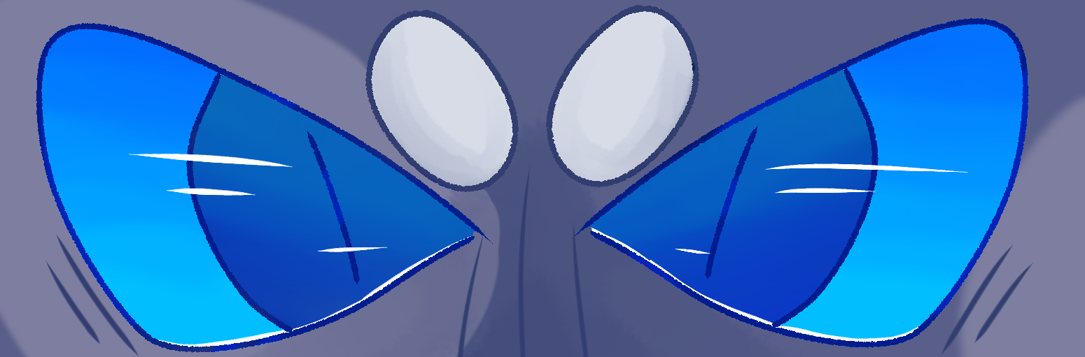 His eye banner haha