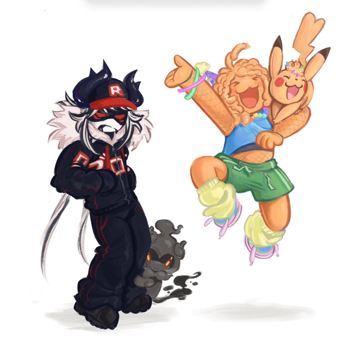 cant find link to art.. ehe ~w~

Pest with Marshadow and Party Noob (i think) with Pikachu! :3

regretevator